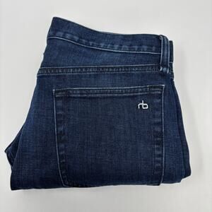 Rag & Bone 30x27 Fit 1 Blue Dark Wash 5 Pocket Design Otis Skinny Jeans
